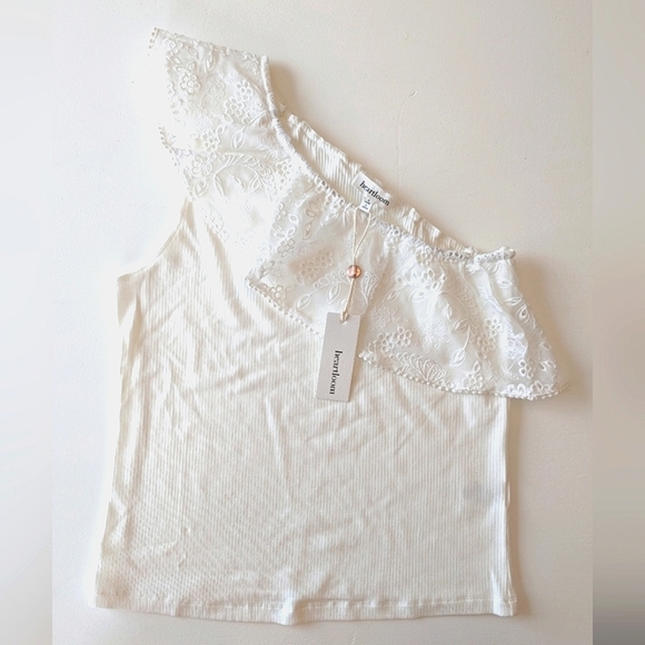 HEARTLOOM NWT One Shoulder Top - Picture 1 of 4